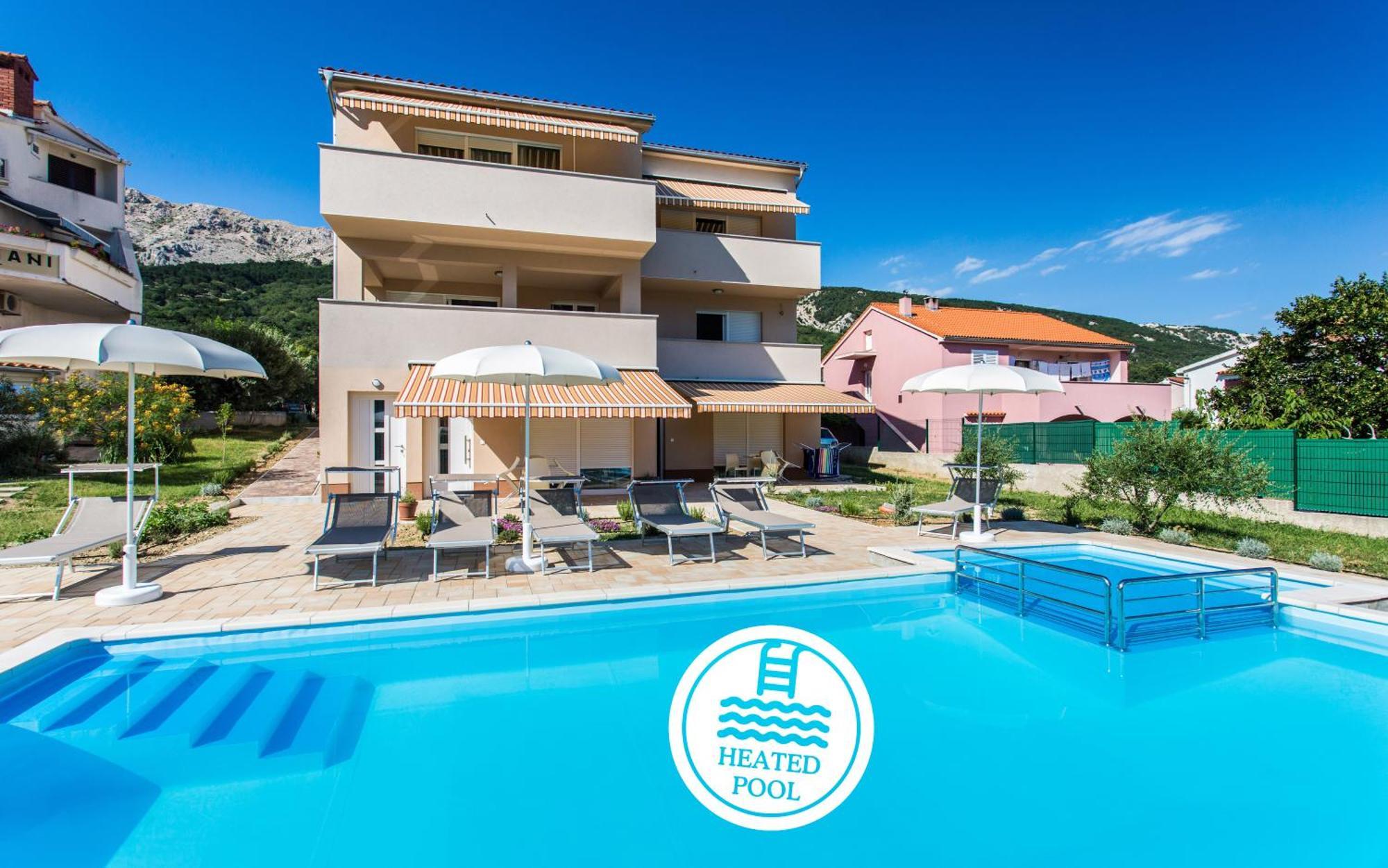 Apartments Viktorija باشْكا المظهر الخارجي الصورة